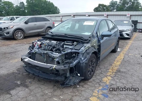 2021 Toyota Corolla Le из США, поврежденный, VIN 5YFEPMAE7MP205748